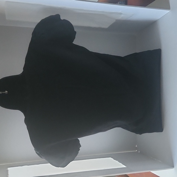 Mossimo 100% Cotton S/S Sweatshirt Black XS - Picture 2 of 10